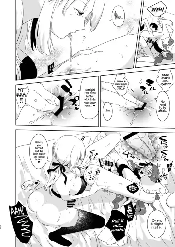 [Aimaitei Umami] Futanari Alter-tachi ni Josou Shita Ore ga Okasareru Hanashi Fhentai.net - Page 12