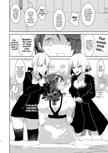 [Aimaitei Umami] Futanari Alter-tachi ni Josou Shita Ore ga Okasareru Hanashi Fhentai.net - Page 6