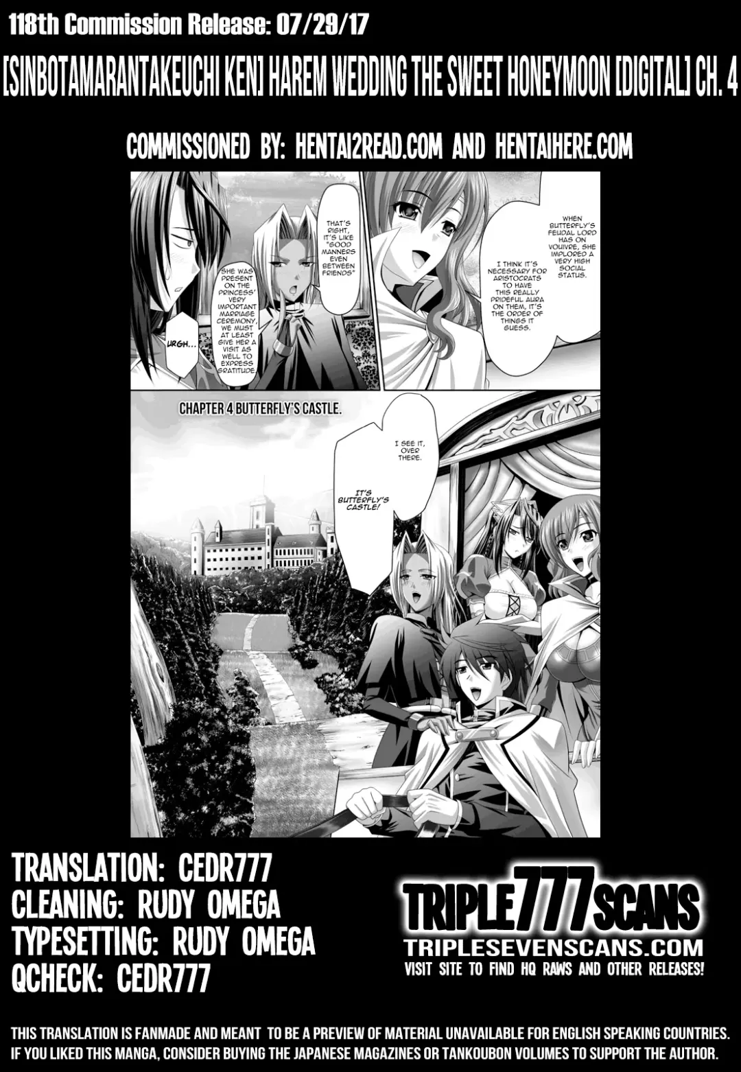 [Sinbo Tamaran] Harem Wedding The Sweet Honeymoon Ch. 1-6 Fhentai - Page 106