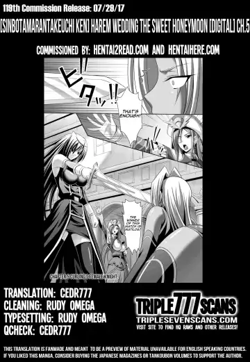 [Sinbo Tamaran] Harem Wedding The Sweet Honeymoon Ch. 1-6 Fhentai.net - Page 127