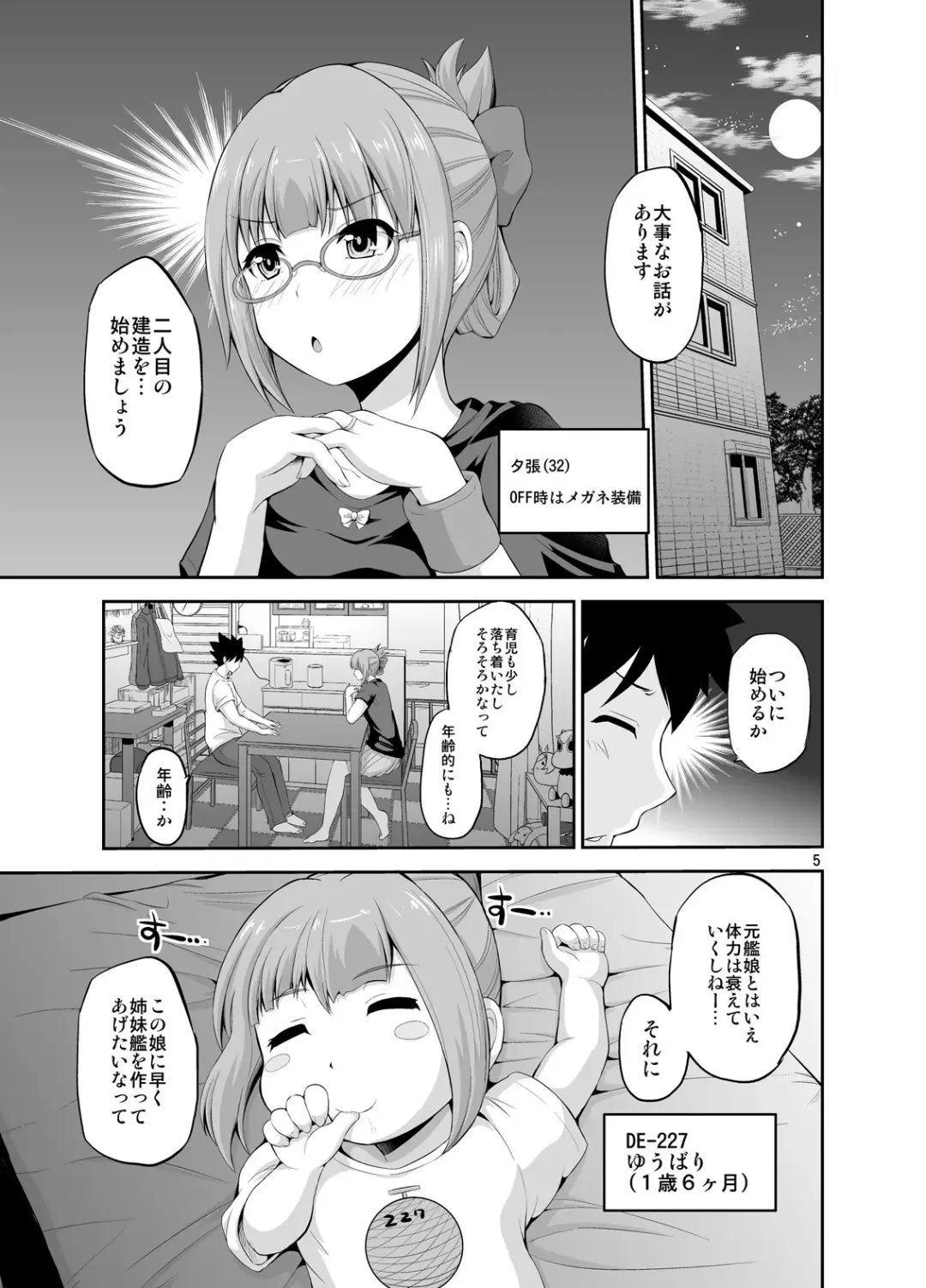 [Yano Toshinori] Yuubari 32-sai to Futarime Kozukuri Fhentai - Page 5