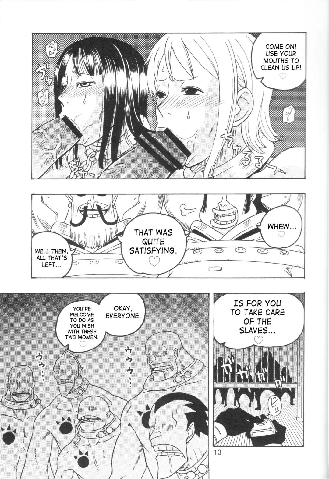 [Murata.] Nami no Koukai Nisshi EX NamiRobi 3 Fhentai - Page 14