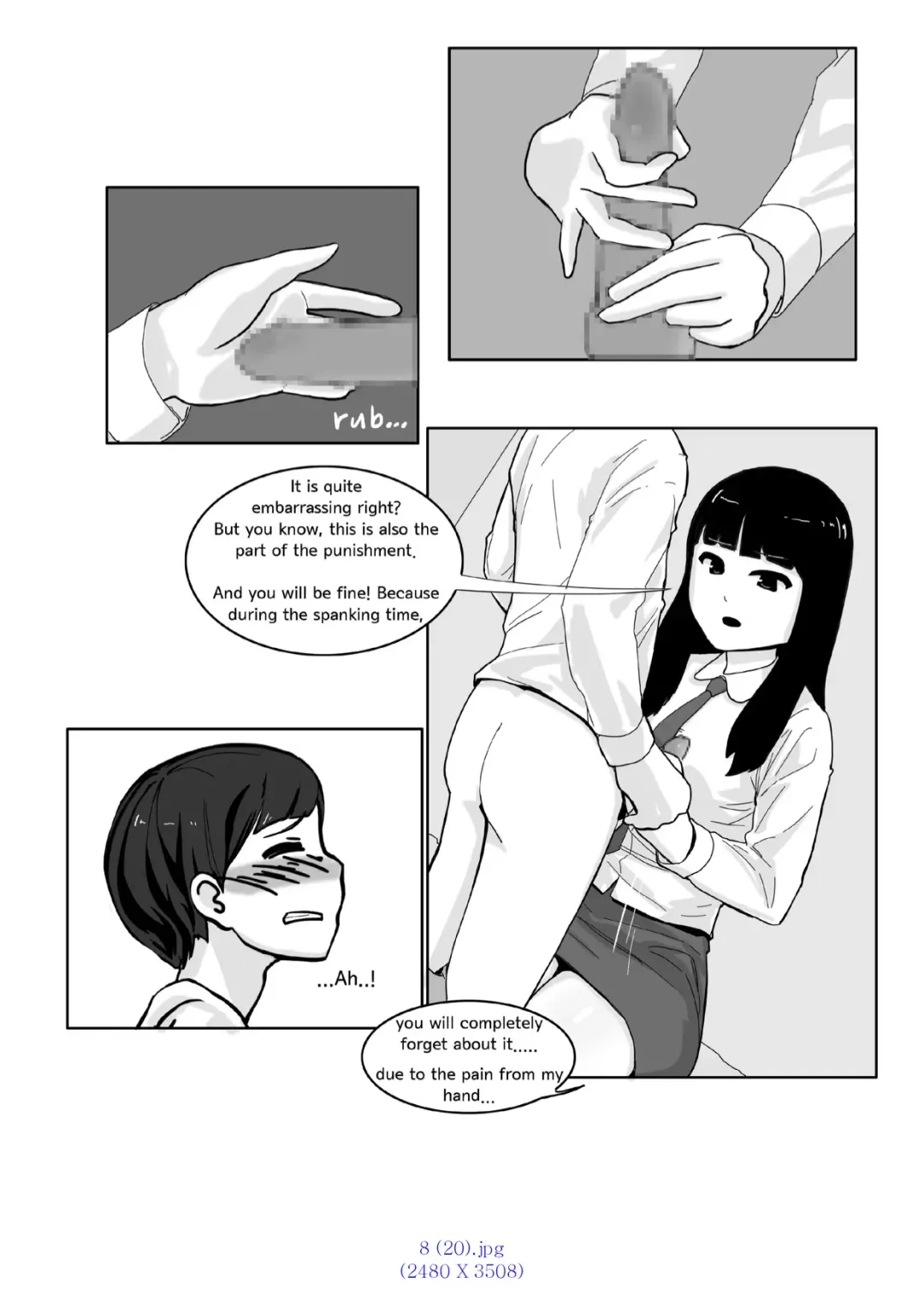 [Eingyeo] spanking - Oshiritataki Fhentai.net - Page 38