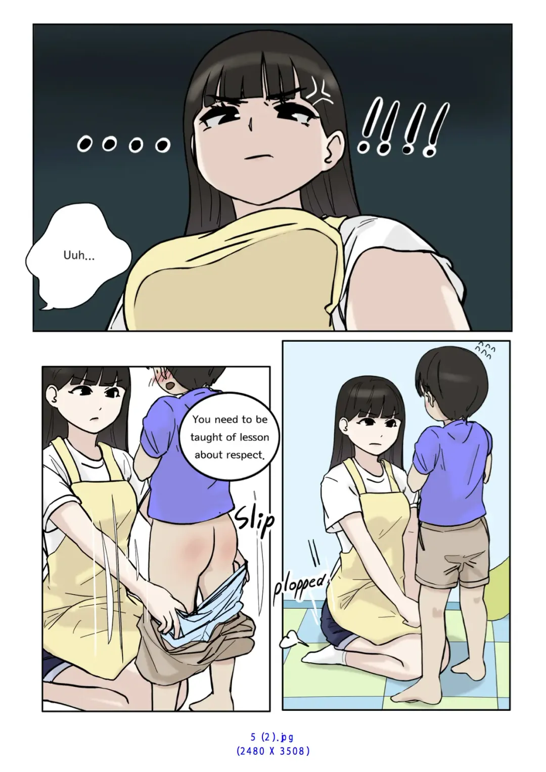 [Eingyeo] spanking - Oshiritataki Fhentai.net - Page 9