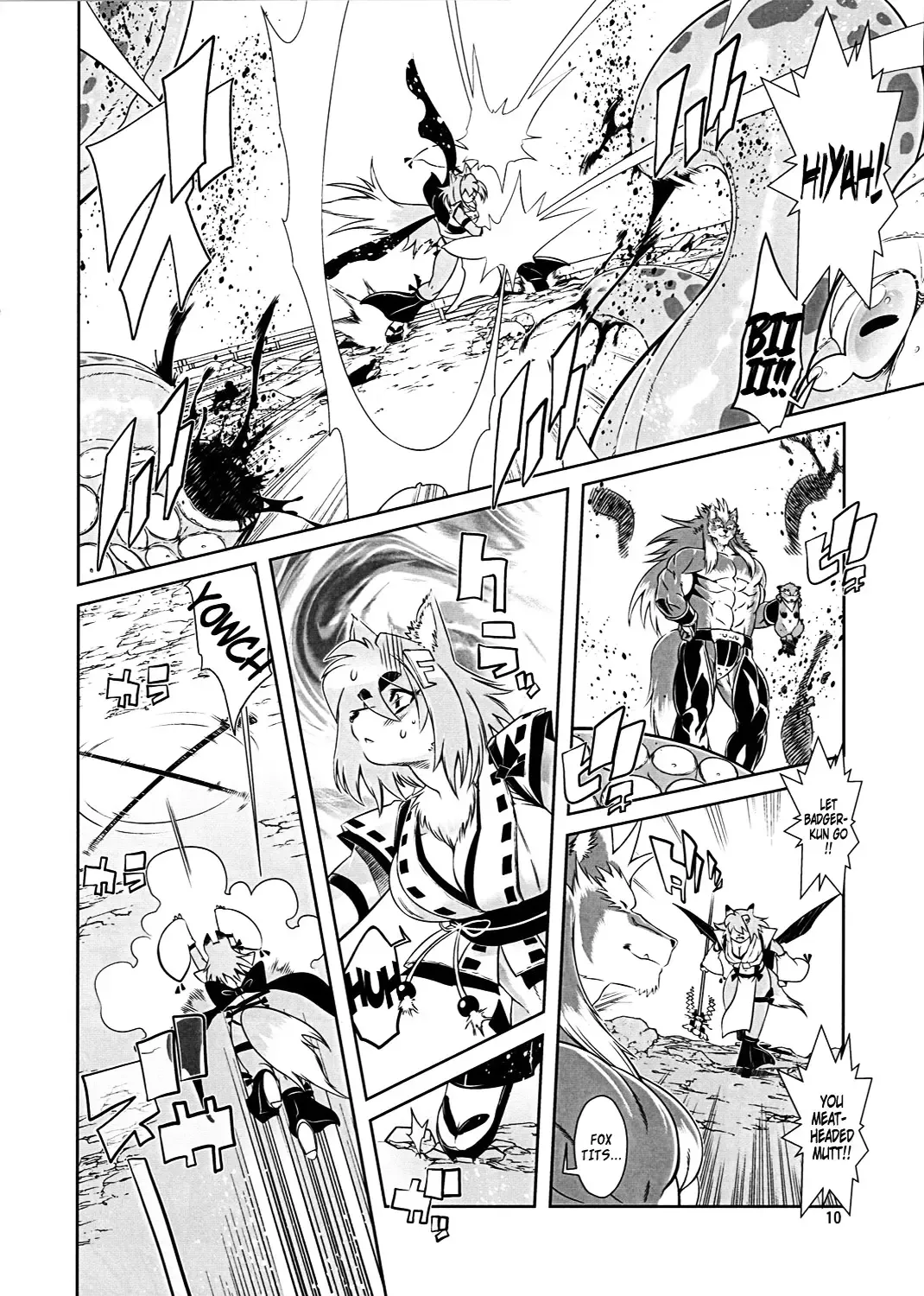 [Amakuchi] Mahou no Juujin Foxy Rena 1 (decensored) Fhentai - Page 10