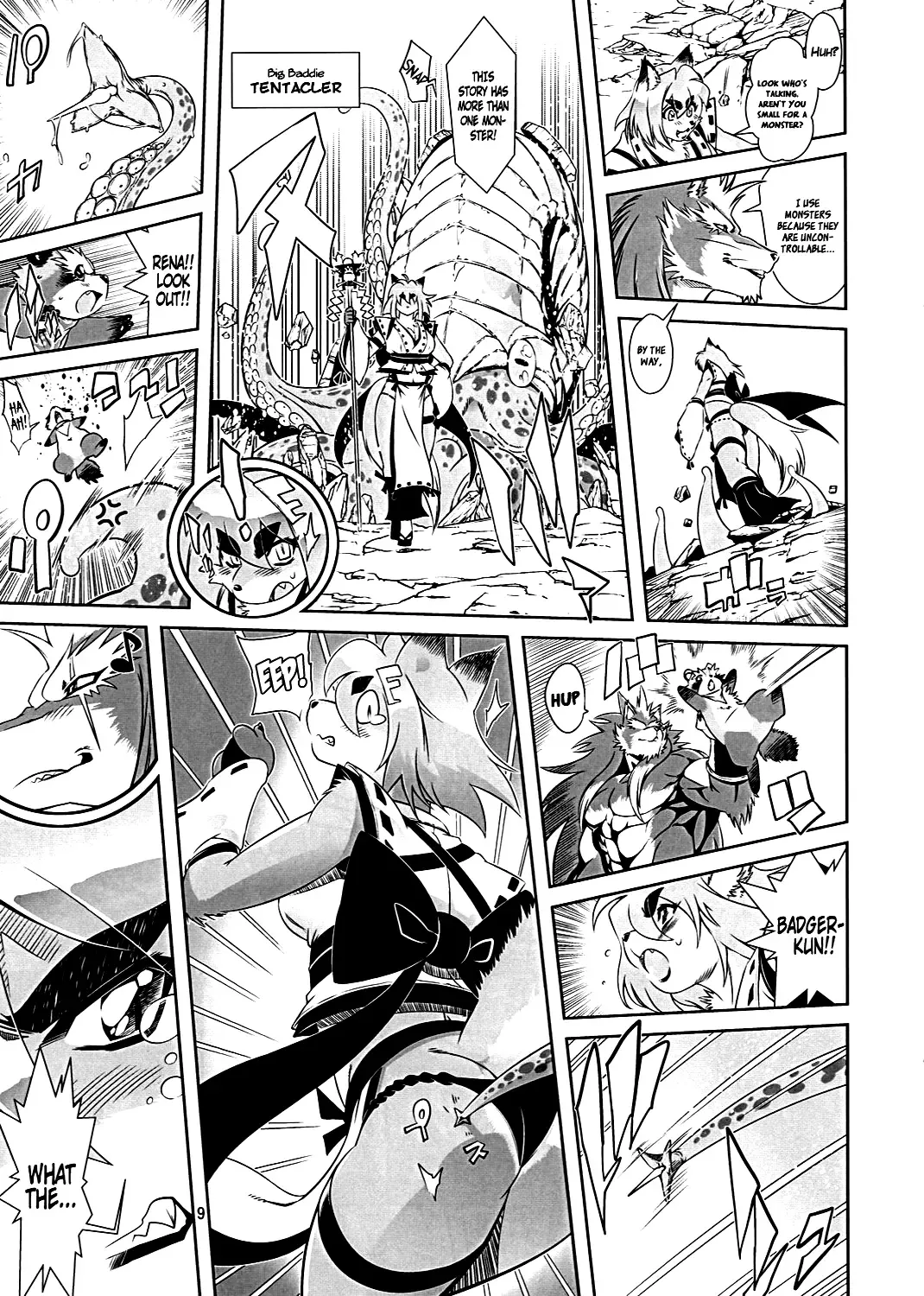 [Amakuchi] Mahou no Juujin Foxy Rena 1 (decensored) Fhentai - Page 9