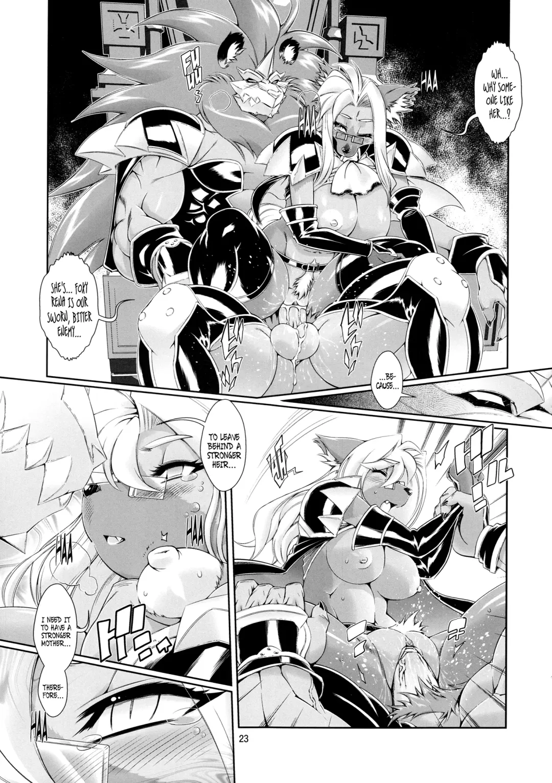 [Amakuchi] Mahou no Juujin Foxy Rena 5 (decensored) Fhentai - Page 24