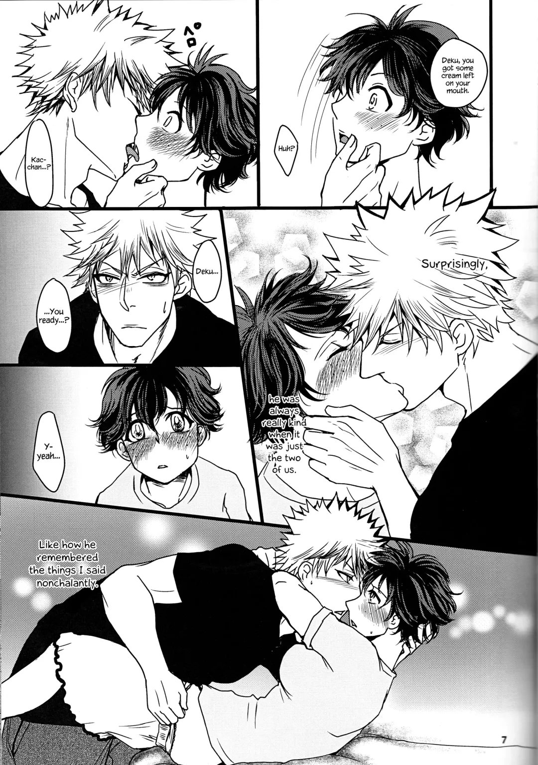 [Morihisa Iku] Super Darling Bakugou Katsuki Fhentai - Page 8