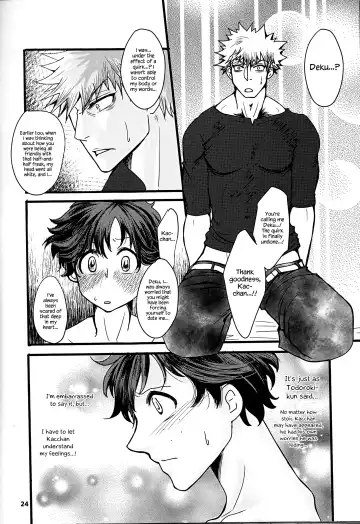 [Morihisa Iku] Super Darling Bakugou Katsuki Fhentai - Page 25