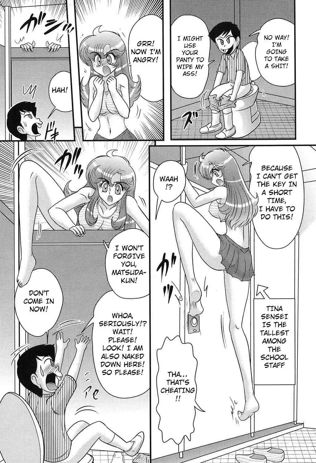 [Kamitou Masaki] Daimondai desu. Tina-sensei Ch. 2 Fhentai - Page 7