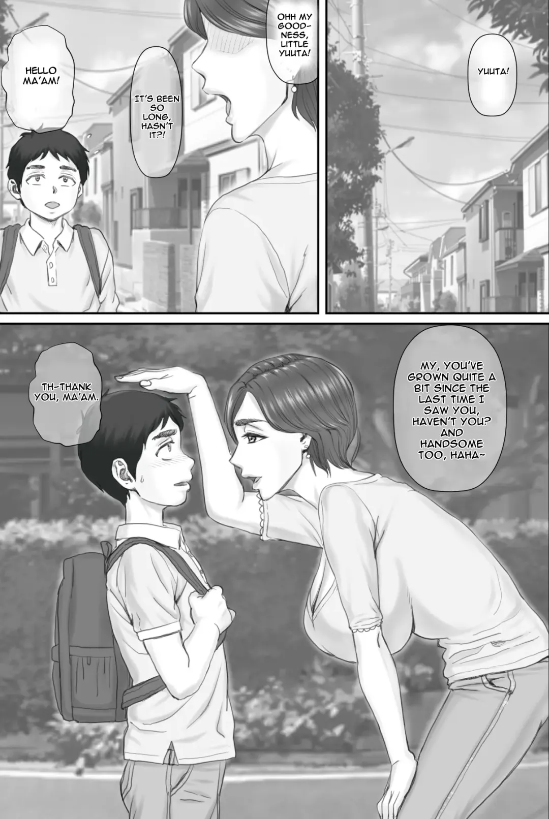 Boku no Kanojo wa 40-sai no Hitozuma de Mama no Tomodachi | My Girlfriend is my mom's friend - A 40 year old housewife Fhentai - Page 7