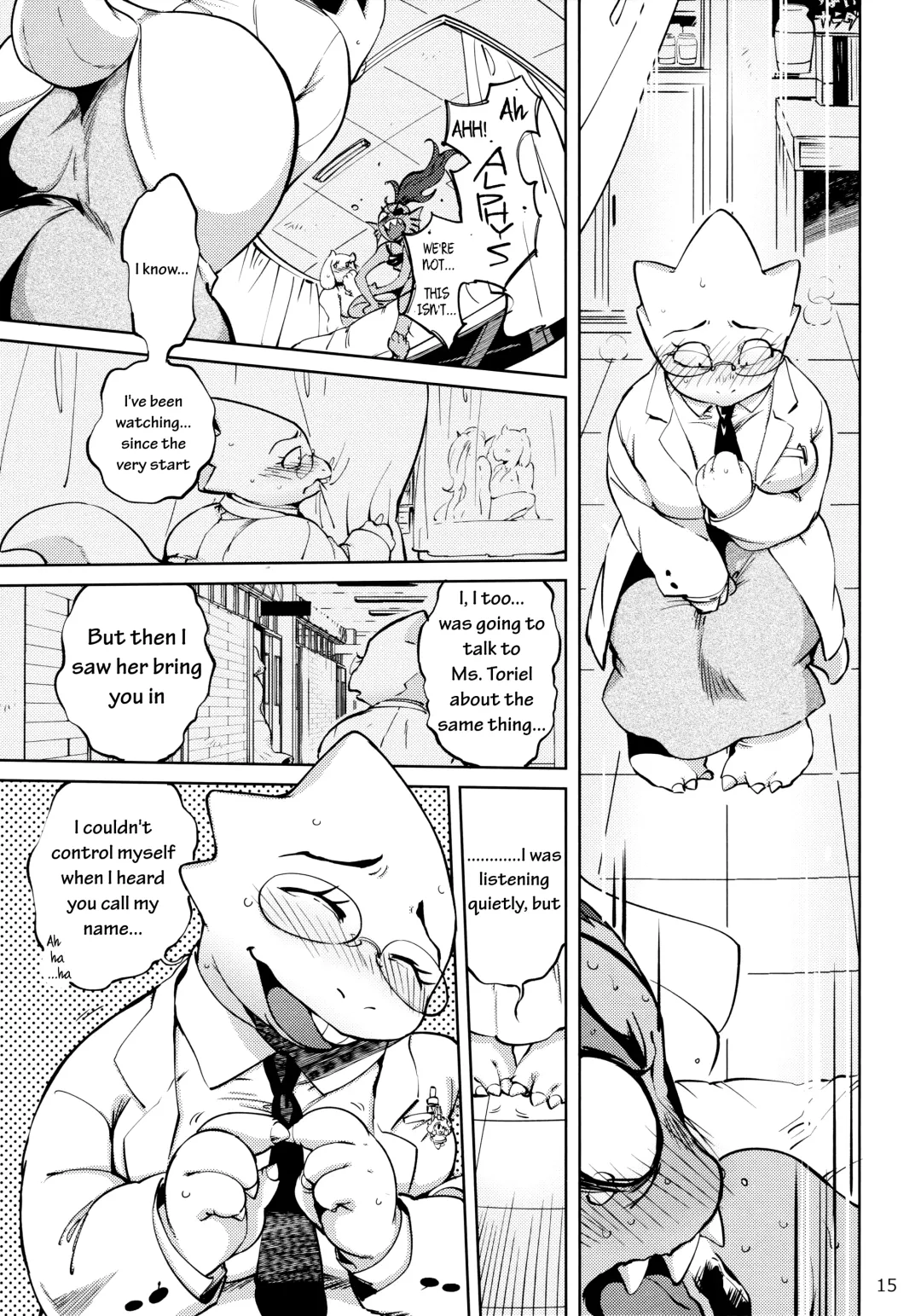 [Namboku] Oshiete TORIEL-sensei | Teach Me TORIEL-sensei Fhentai - Page 16