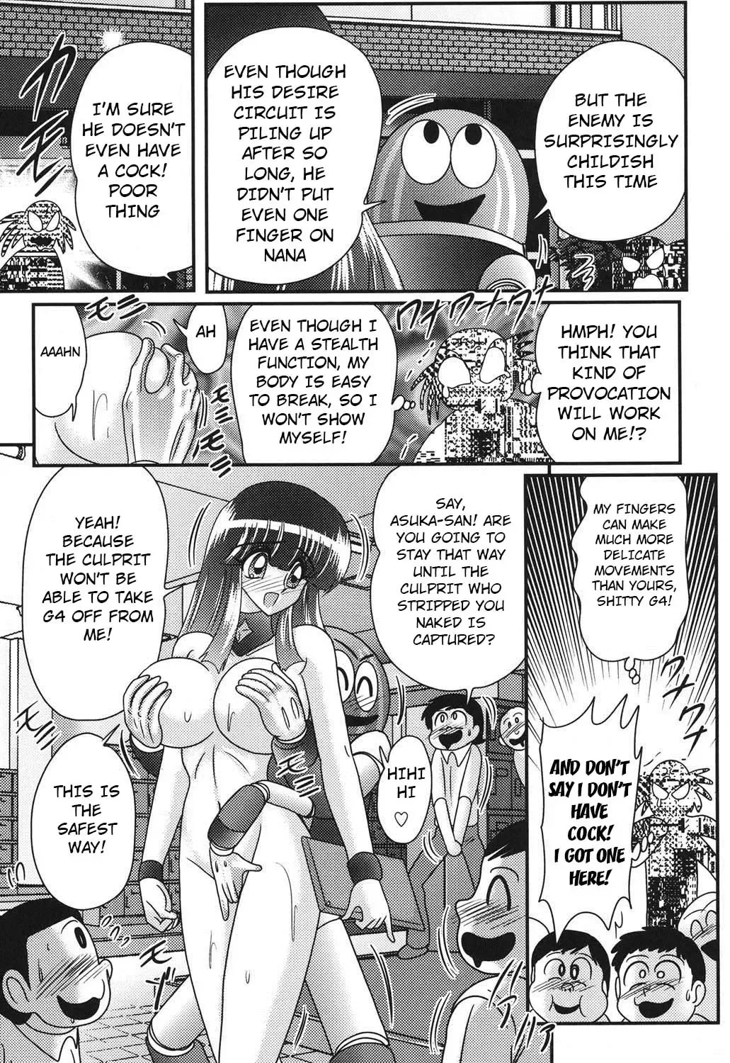 [Kamitou Masaki] Sailor Fuku ni Chiren Robo Yokubou Kairo | Sailor uniform girl and the perverted robot Ch. 4 Fhentai.net - Page 16