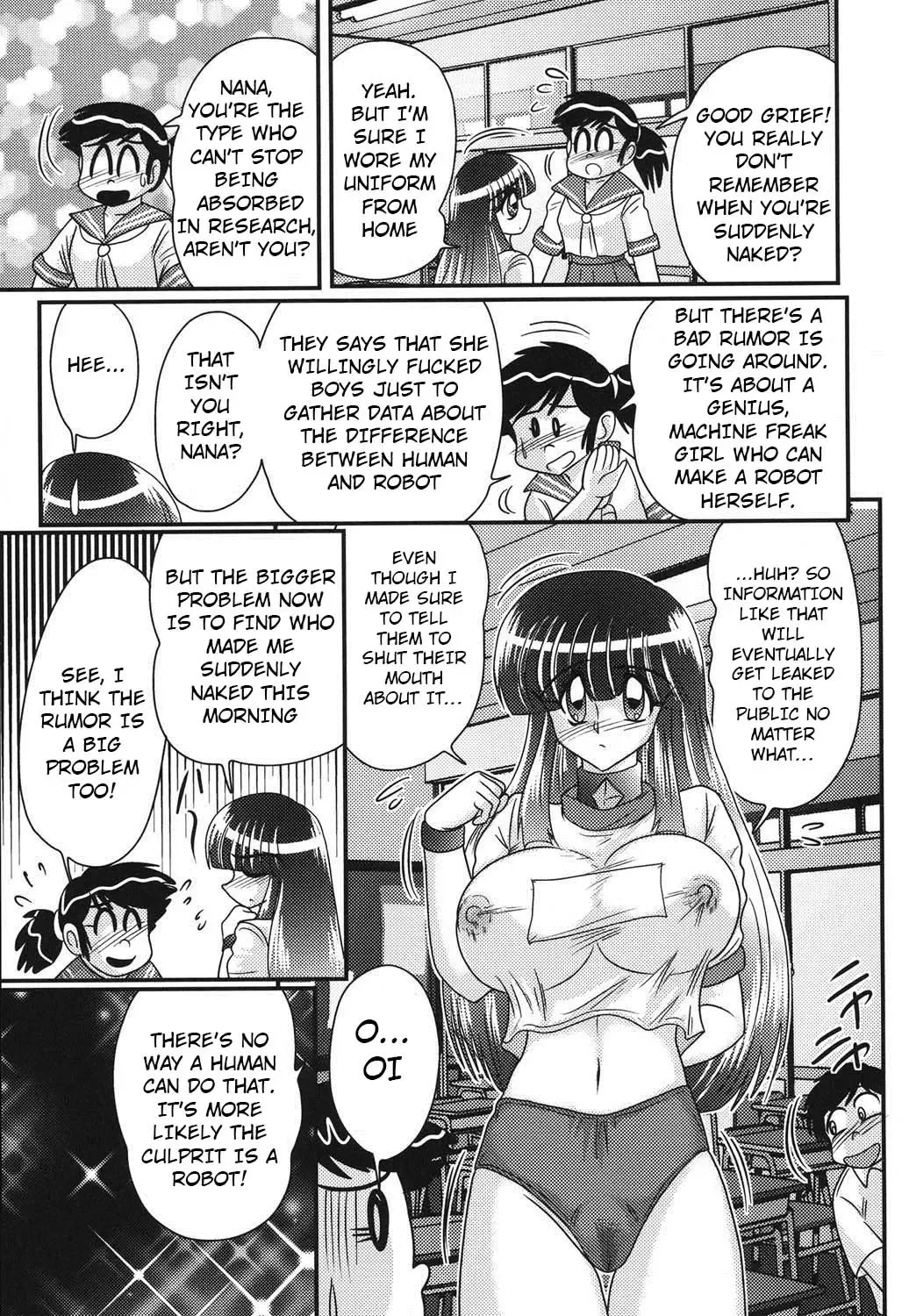 [Kamitou Masaki] Sailor Fuku ni Chiren Robo Yokubou Kairo | Sailor uniform girl and the perverted robot Ch. 4 Fhentai.net - Page 4