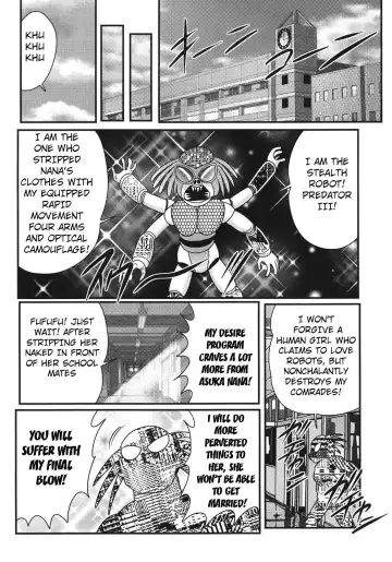 [Kamitou Masaki] Sailor Fuku ni Chiren Robo Yokubou Kairo | Sailor uniform girl and the perverted robot Ch. 4 Fhentai.net - Page 12