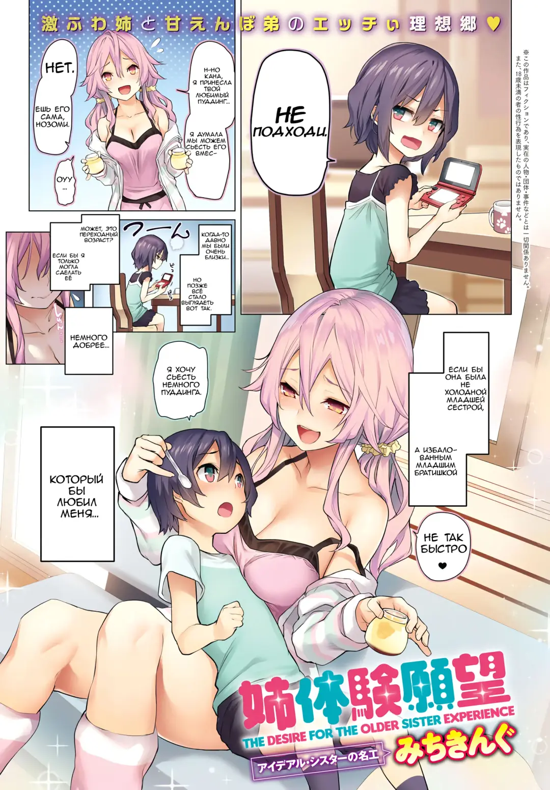 [Michiking] Ane Taiken Ganbou | The Desire For The Older Sister Experience Fhentai.net - Page 2