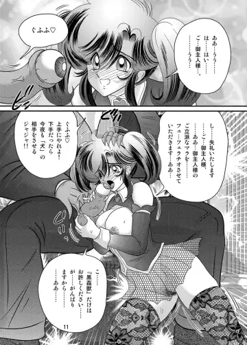 [Kamitou Masaki] Seirei Tokusou Fairy Saber W Kuro Kanjuu Fhentai - Page 12