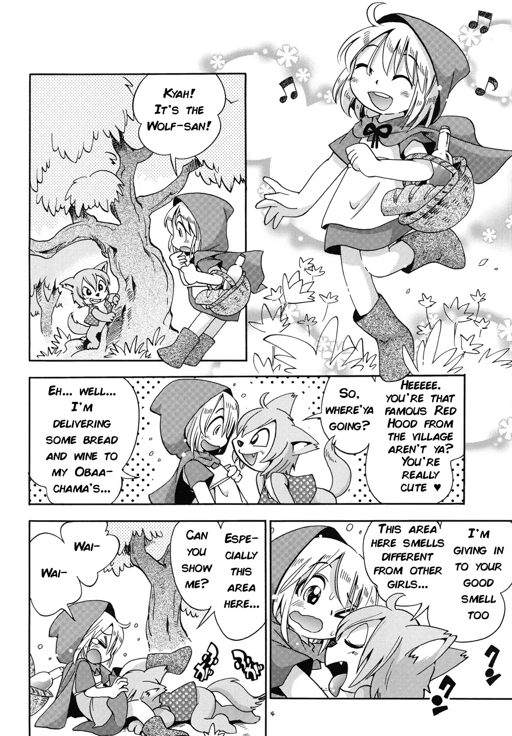 [Hoshino Fuuta] Akazukin Kyun | Little Red Riding Hood-kyun Fhentai.net - Page 3