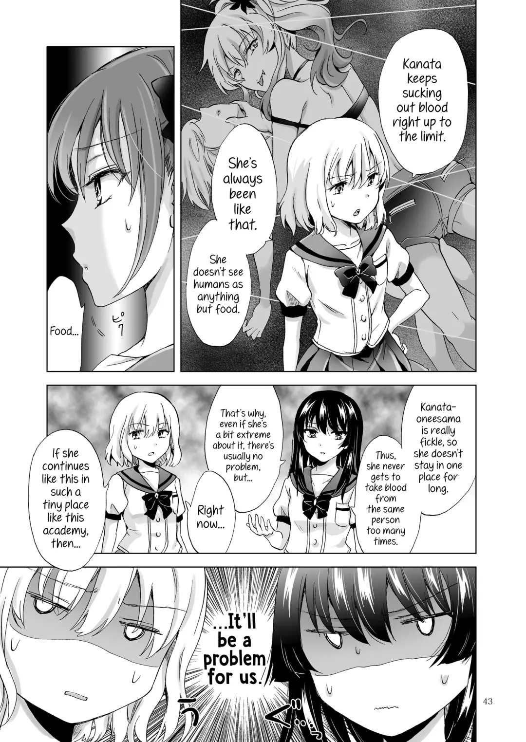 [Mira] Kiss Me! Vampire Girls -Sisters Party- Fhentai - Page 43