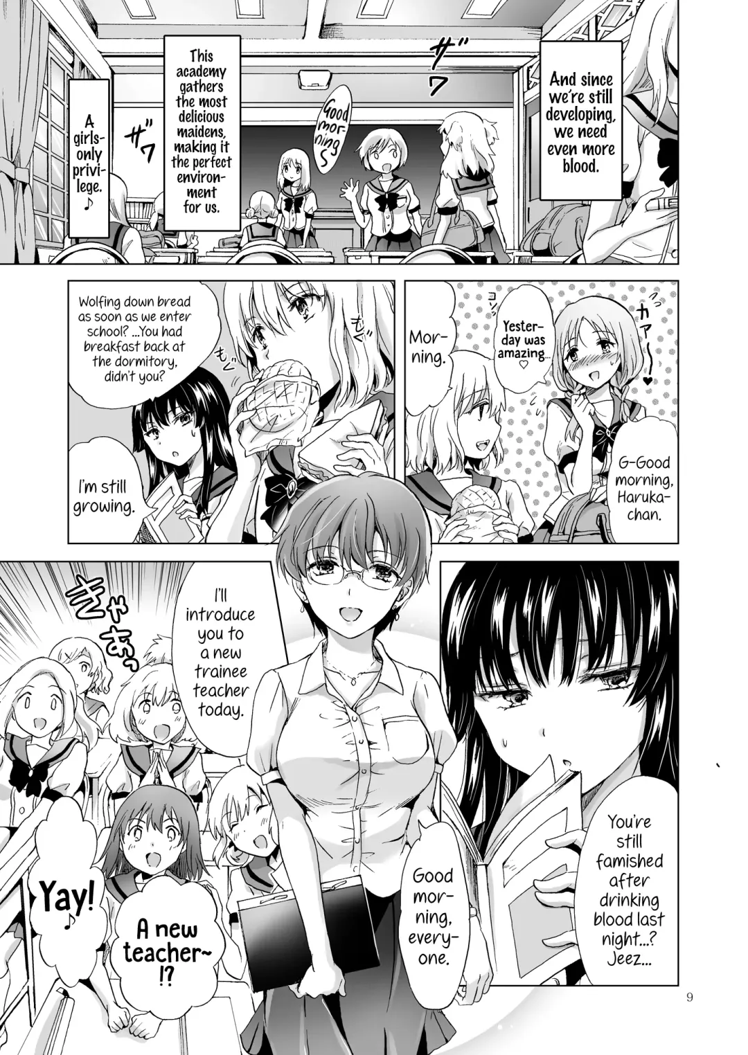[Mira] Kiss Me! Vampire Girls -Sisters Party- Fhentai - Page 9