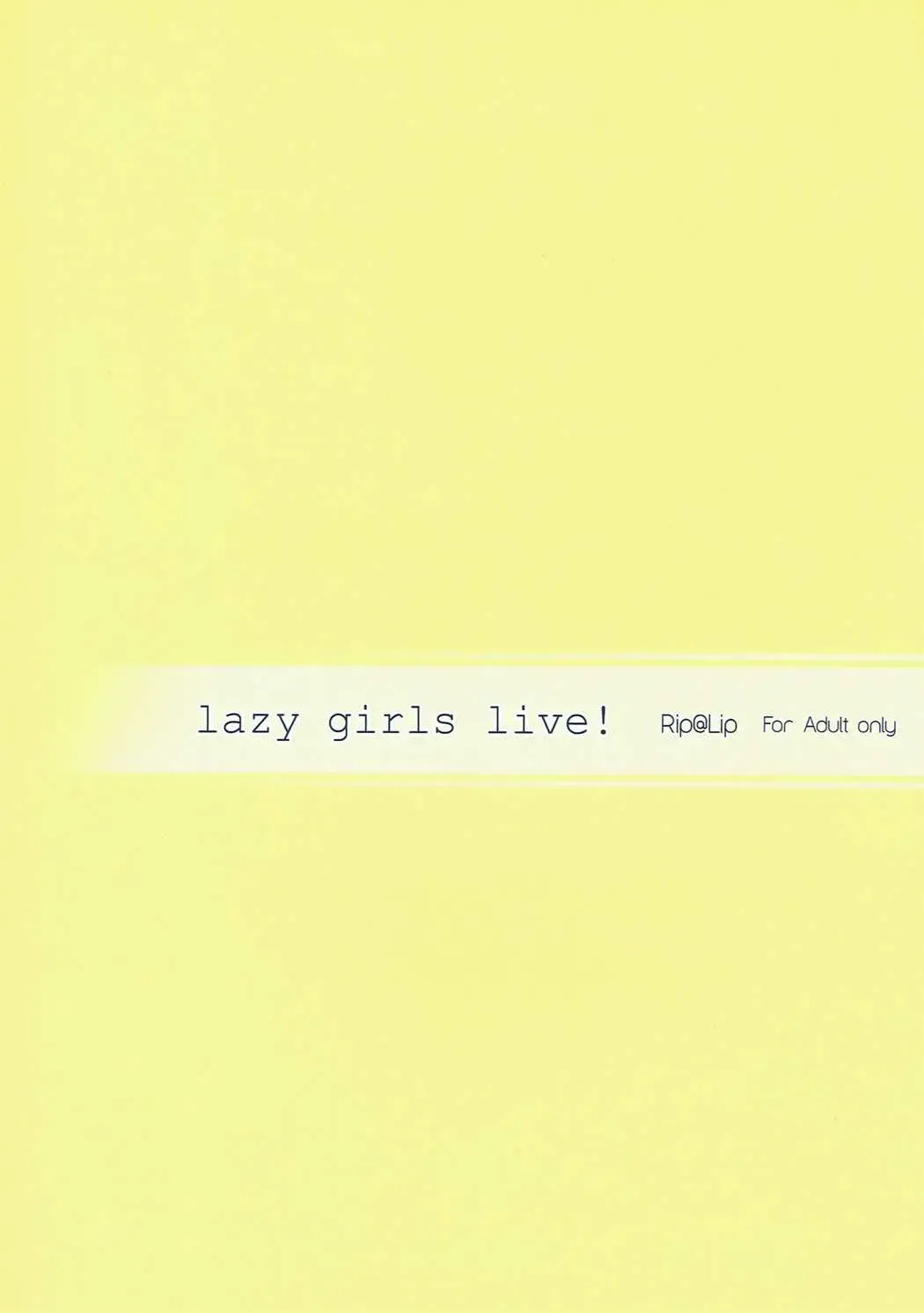 [Mizuhara Yuu] lazy girls live! Fhentai - Page 18