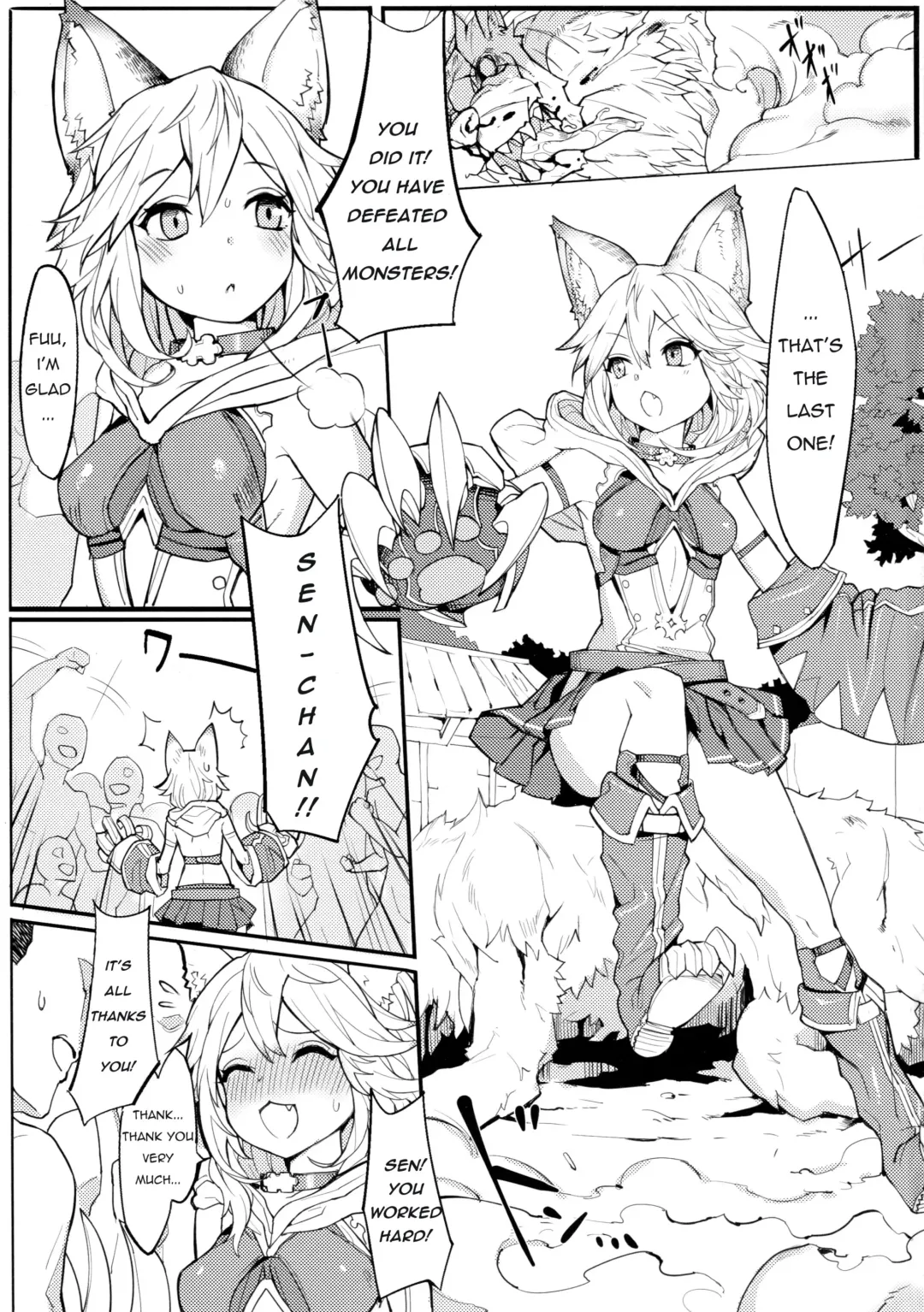 [Henrybird] Sen-chan! Nyan to Itte!! | Say Nyaa for me! Fhentai.net - Page 3