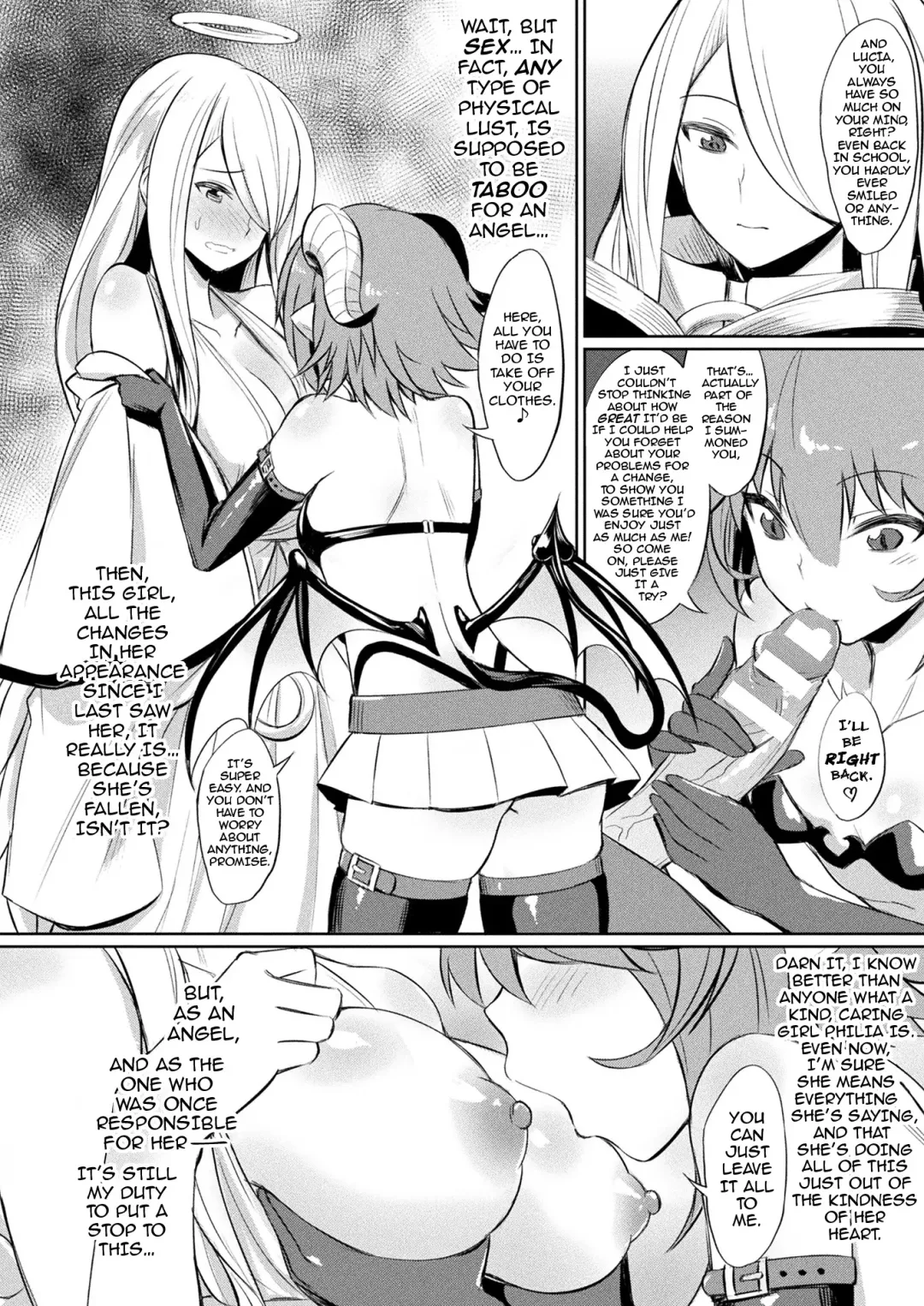 [Yasu] Kimochii Rakuten Shiyo | Let's Enjoy the Pleasures of FALLING FROM GRACE Together Fhentai.net - Page 6