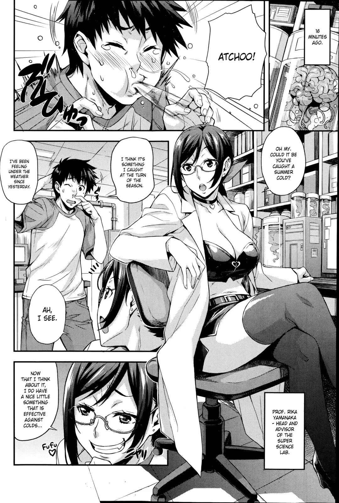 [Takurou] Rika no Kenkyuushitsu | Rika's Laboratory Ch. 1-5 Fhentai.net - Page 22