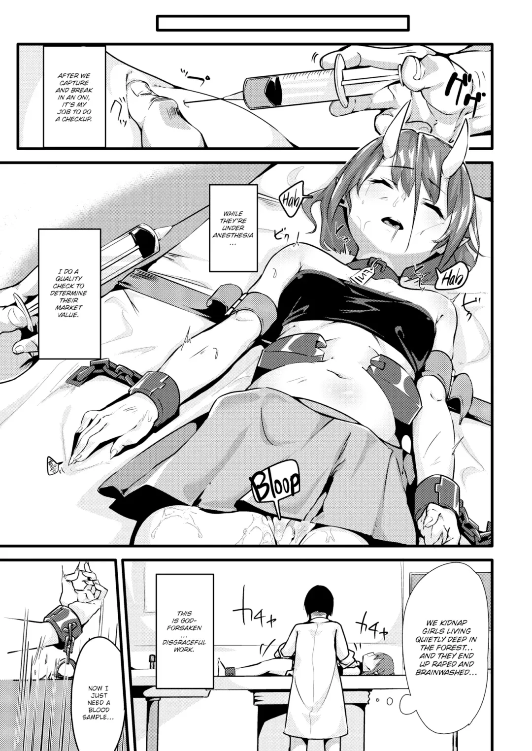 [Uno Ryoku] Mio TS Dorei Oni | Transgressed Slave Oni Fhentai.net - Page 4