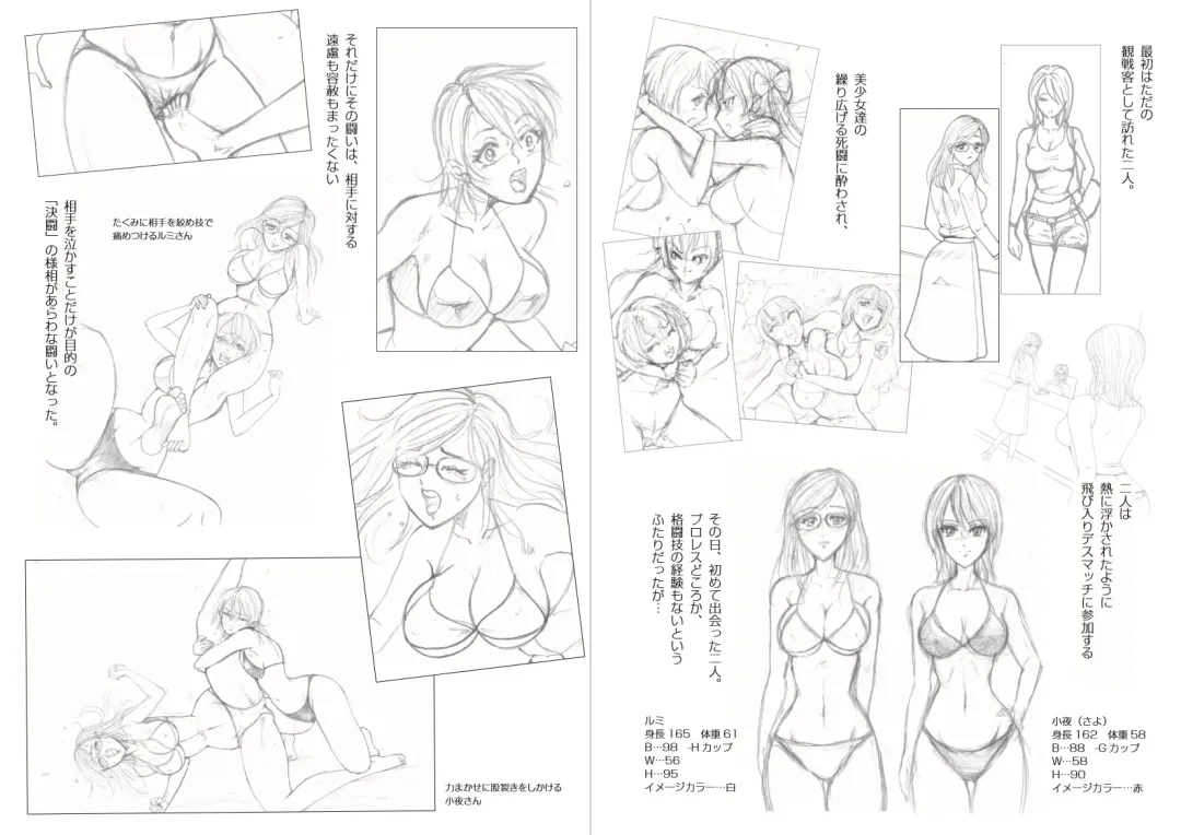 [Meto] Moewrest 15 Tobiiri Death Match Sayo vs Rumi <Kouhen> Fhentai - Page 2