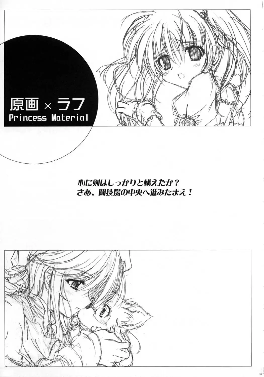 [Miyama Zero] Princess Brave! Jantaku no Kishi - Settei Gengashuu Fhentai - Page 10