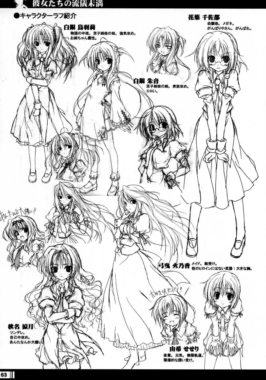 [Miyama Zero] Princess Brave! Jantaku no Kishi - Settei Gengashuu Fhentai - Page 62