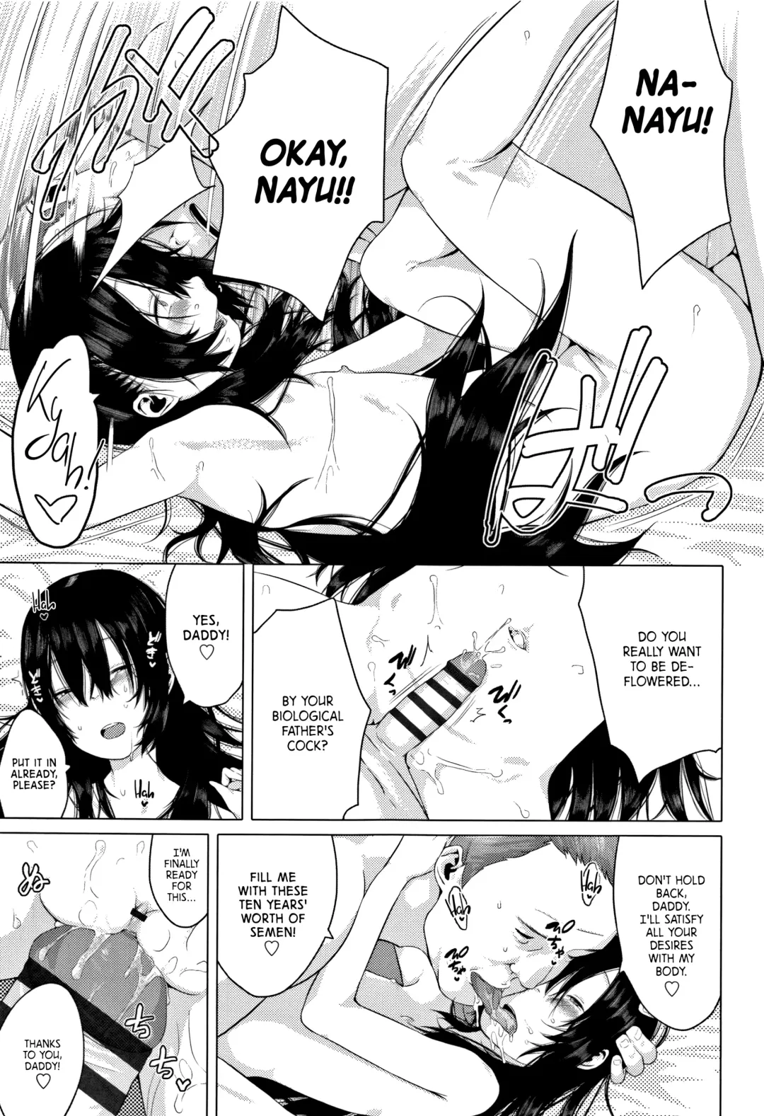 [Holiday Yasumi] Watashi-tachi no Seiai Hakusho | Father and daughter sex white paper Fhentai - Page 21