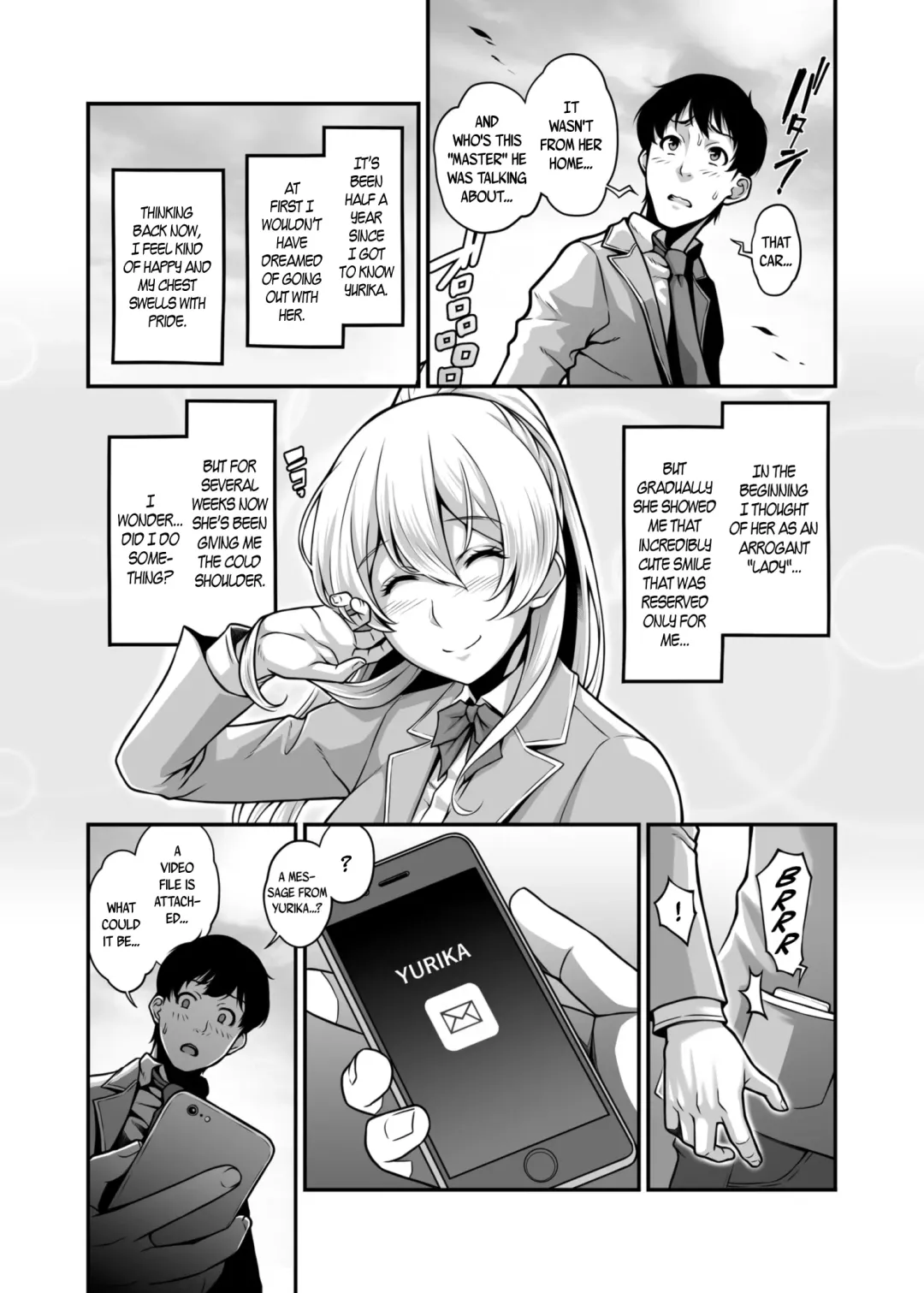 [Kemigawa Mondo] Daraku Reijou Hakoiri Ojou-sama Netorare Choukyou Kiroku | The NTR Diaries of a Sheltered Young Ojou-Sama Fhentai - Page 4