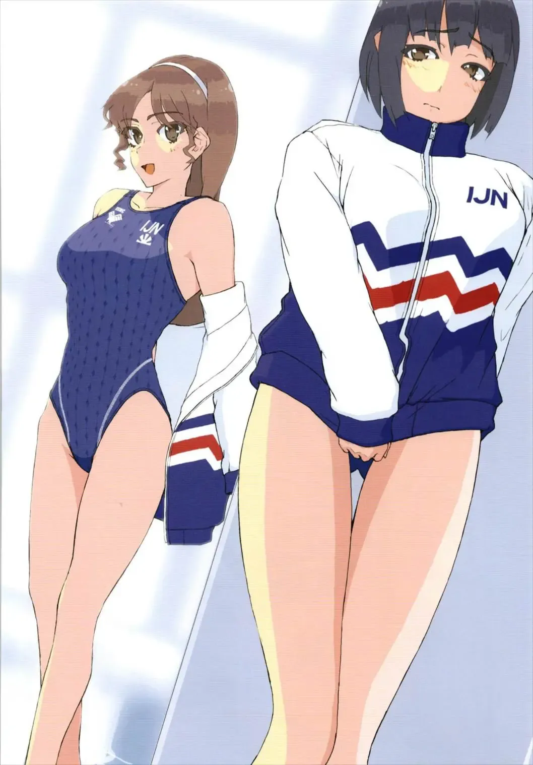 KanColle Kyouei Mizugi (Sukebe) Goudou -Ore no Order shita Kyouei Mizugi o Kite Kure- Fhentai - Page 12