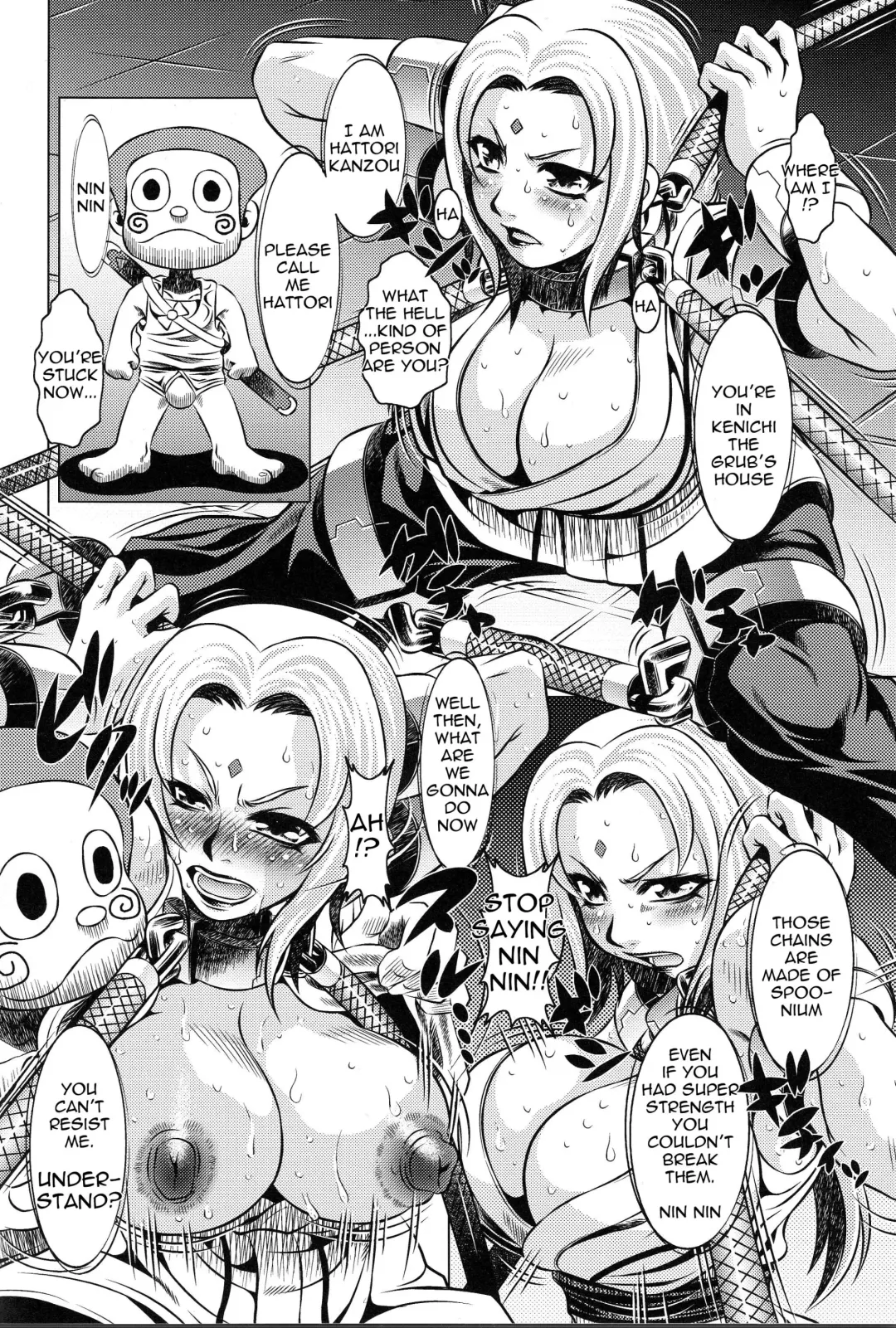 [Tanaka Naburu] Goumonkan Naruto Hen Fhentai - Page 3