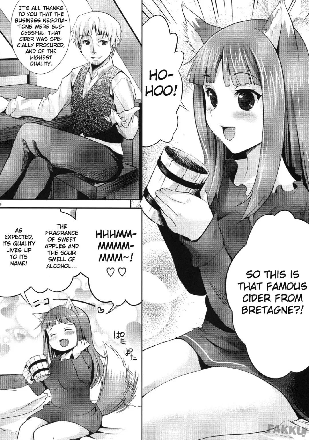 [Sage Joh] Ookami to Mitsu Ringo Fhentai - Page 5
