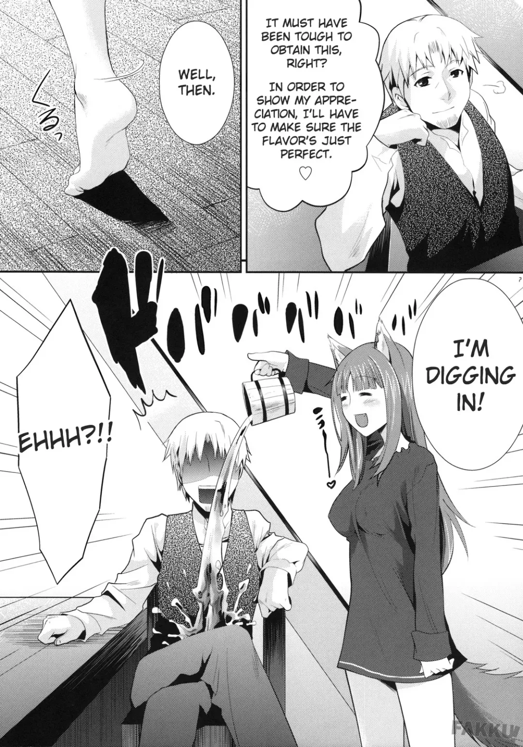 [Sage Joh] Ookami to Mitsu Ringo Fhentai - Page 6