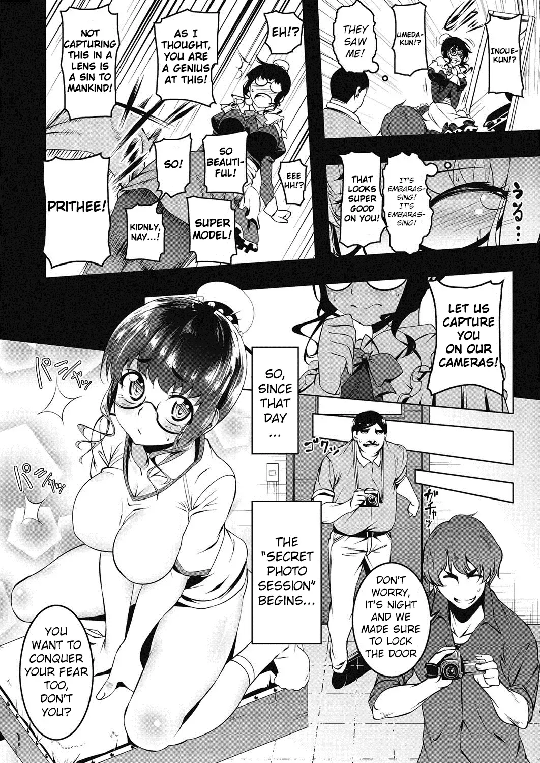 [Tanabe Kyou] Himitsu no Photo Session | The Secret Photo Session Fhentai - Page 4