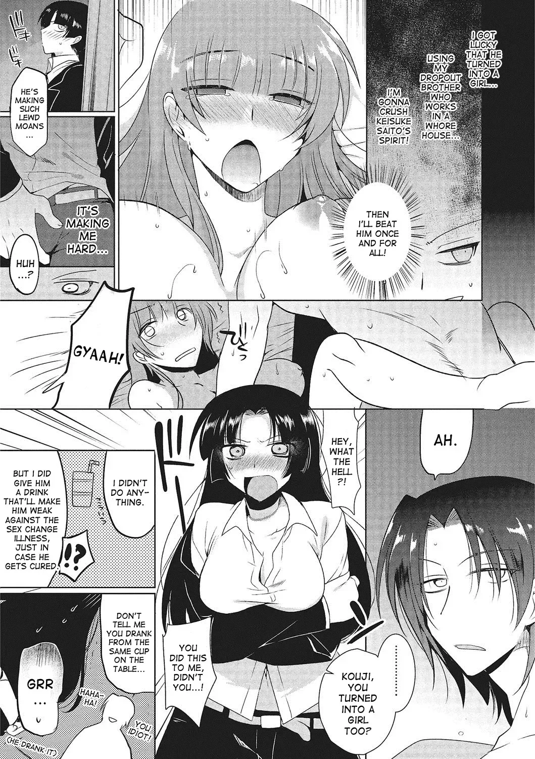 [Kirimoto Yuuji] TS Reaction | Sex Change Reaction Fhentai - Page 11