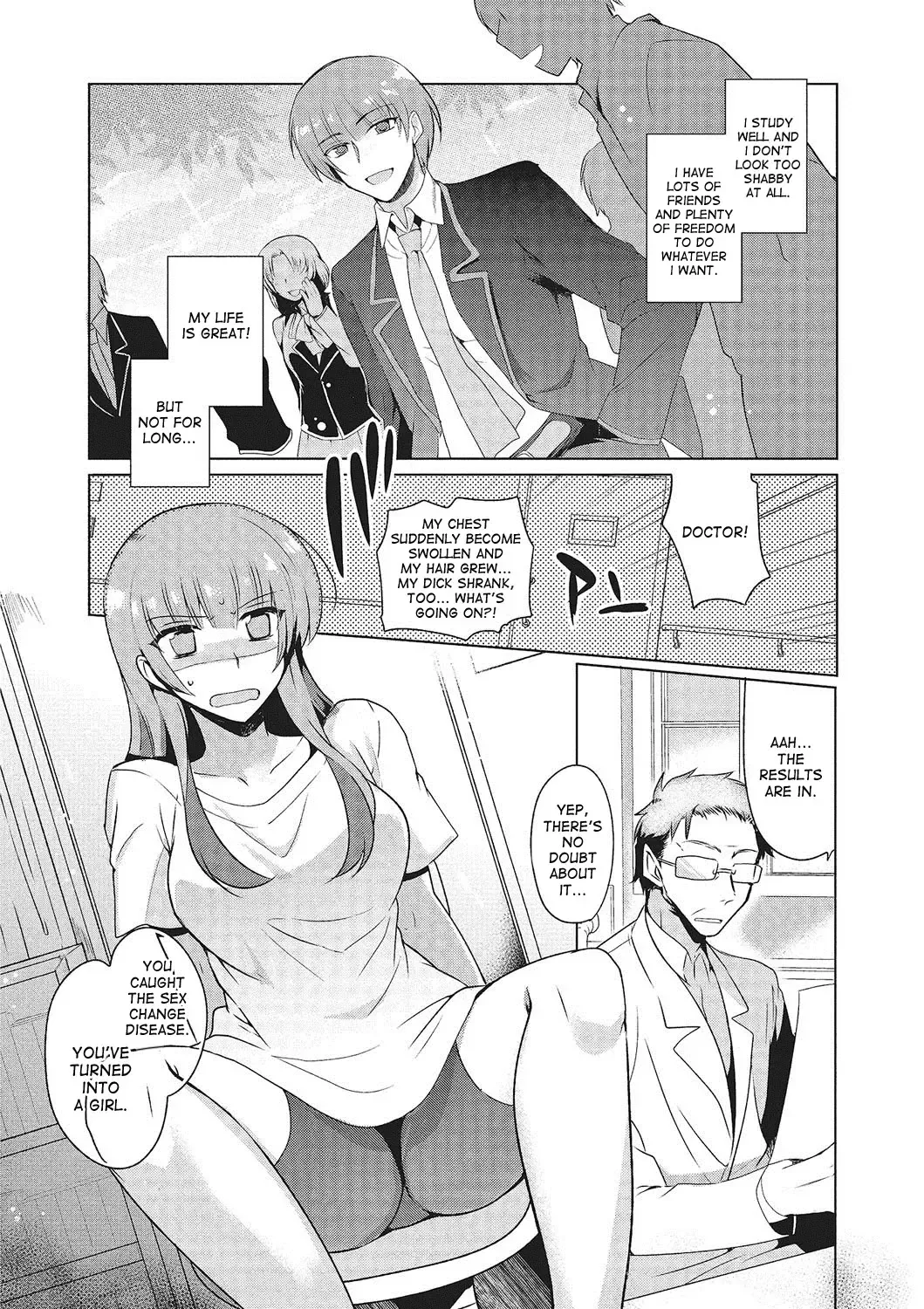 [Kirimoto Yuuji] TS Reaction | Sex Change Reaction Fhentai - Page 5