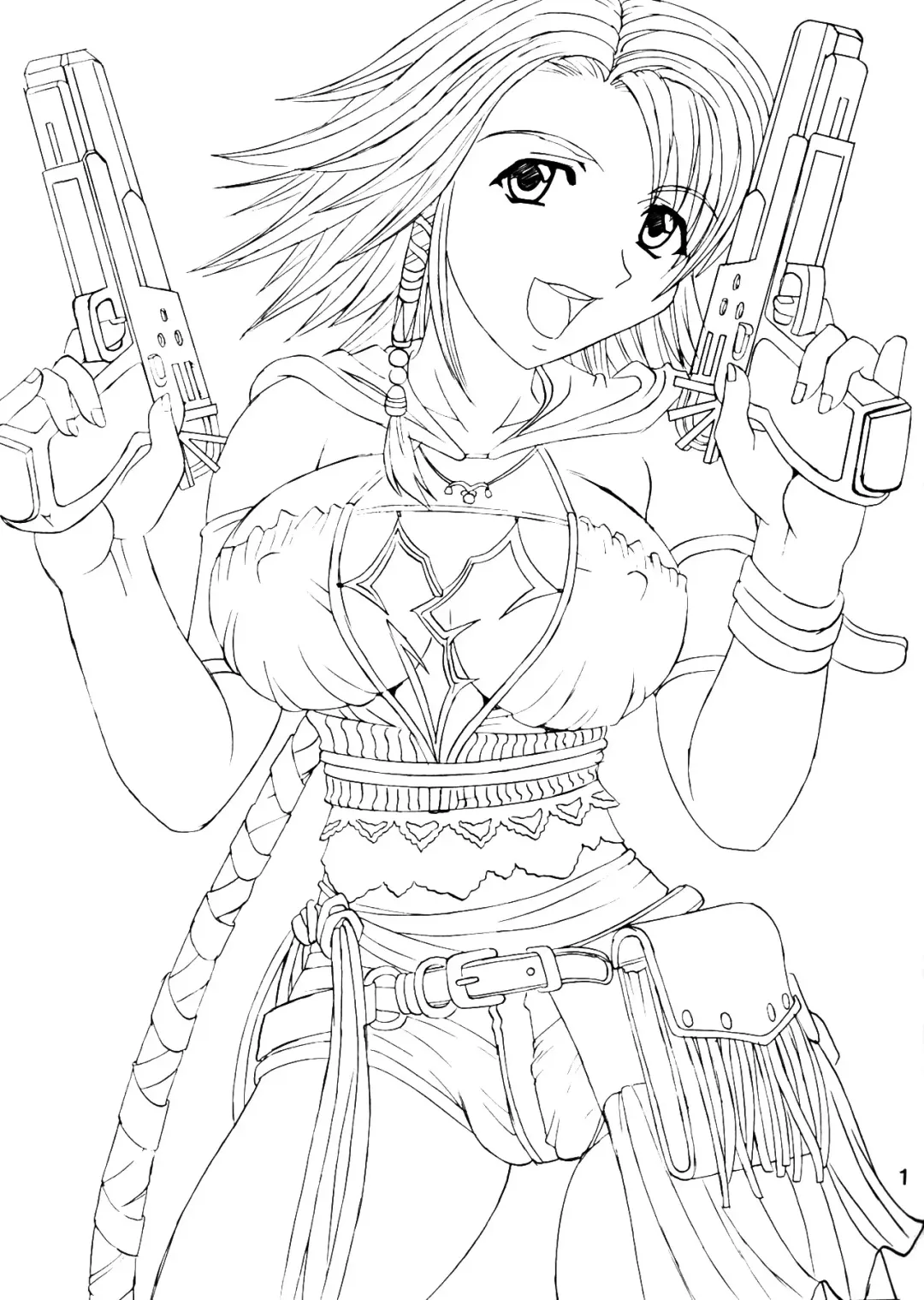 [Ishikawa Jippei - Kitty] Yuna A La Mode 5 Sphere Hunter Kamomedan XANARKAND DEBUT Fhentai - Page 2