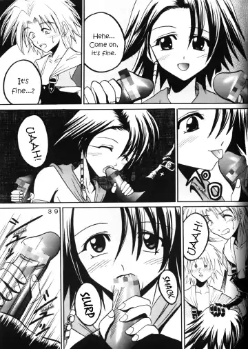 [Ishikawa Jippei - Kitty] Yuna A La Mode 5 Sphere Hunter Kamomedan XANARKAND DEBUT Fhentai - Page 40