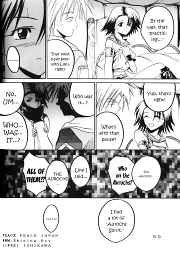 [Ishikawa Jippei - Kitty] Yuna A La Mode 5 Sphere Hunter Kamomedan XANARKAND DEBUT Fhentai - Page 51