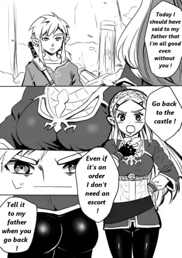 [Wasabi] Link to Zelda no Shoshinsha ni Yasashii Sex Nyuumon | Here is a little lesson about Link and Zelda's relation Fhentai.net - Page 2