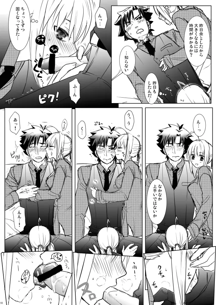 [Rin] 剣切剣コピー本 Fhentai - Page 9