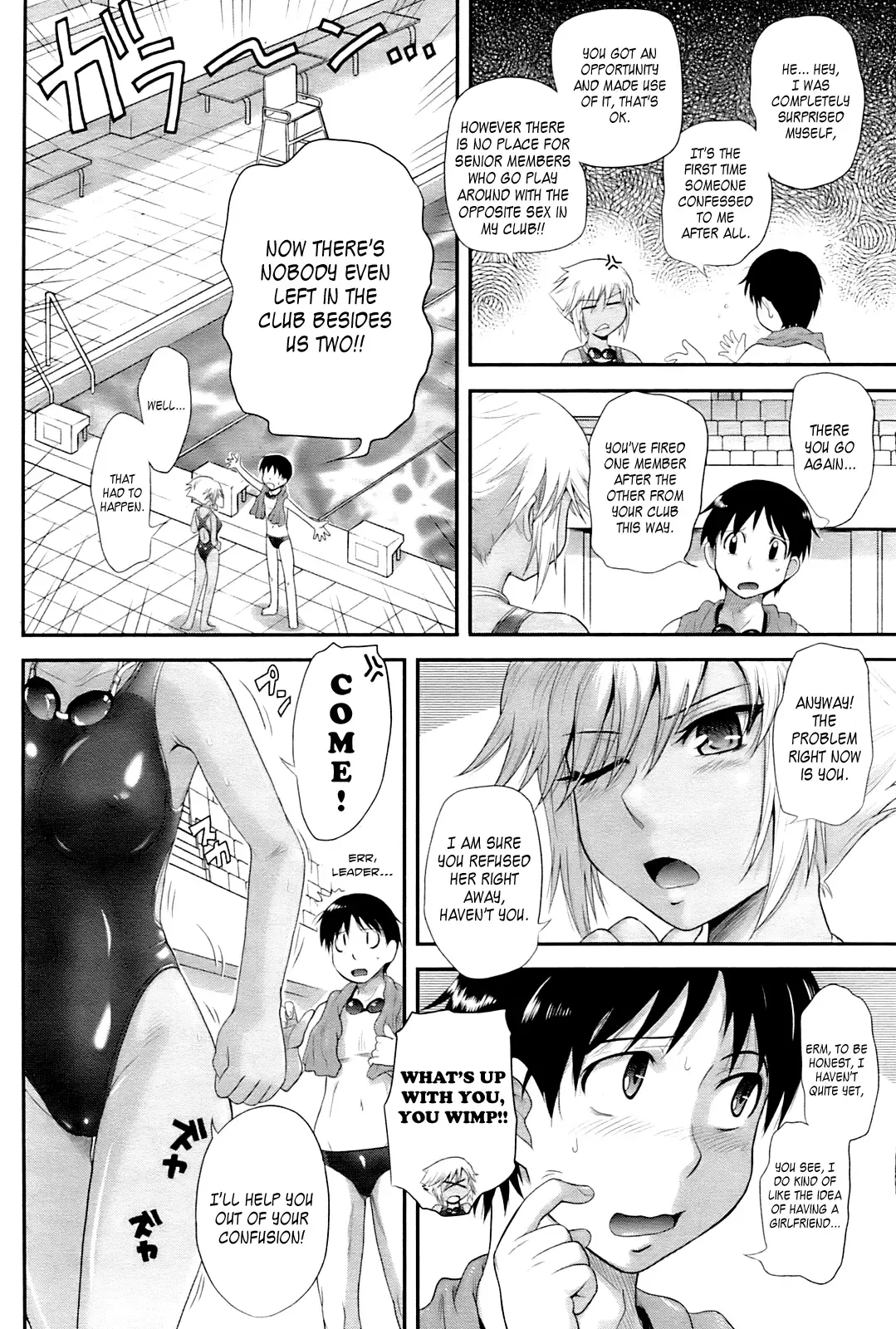 [Tsukino Jyogi] Renai Kinshi!! Suieibu | The Love is Forbidden Swimming Club Fhentai - Page 2