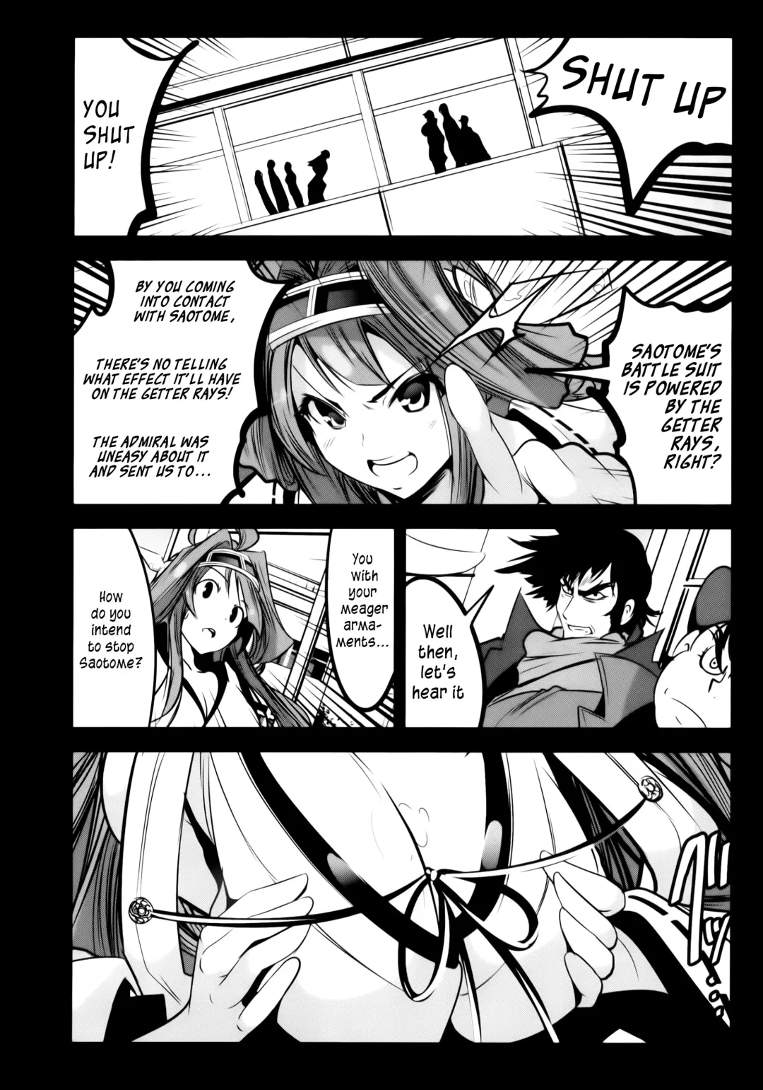 [Mokusei Zaijuu] Getter Robo Tai Kongou Yon Shimai | Getter Robo vs The Kongou Four Sisters Fhentai.net - Page 5