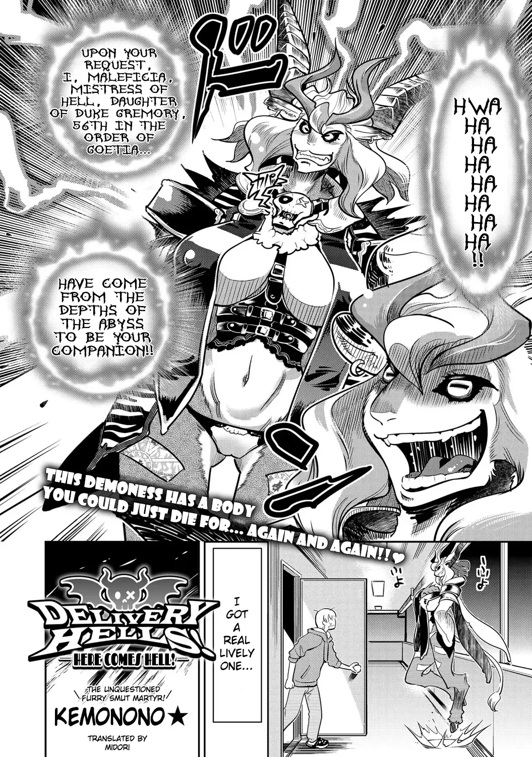 [Kemonono] DELIVERY HELLS! -Shikashi Jigoku Iku!- | DELIVERY HELLS! -HERE COMES HELL!- Fhentai - Page 2