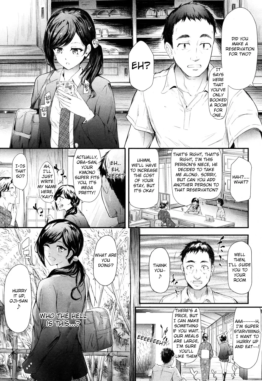 [Shiki Takuto] Namaiki JK Onsen Ryokou 2-haku 3-kka | Cheeky JK Hot Springs Trip - Two Days One Night Fhentai - Page 3